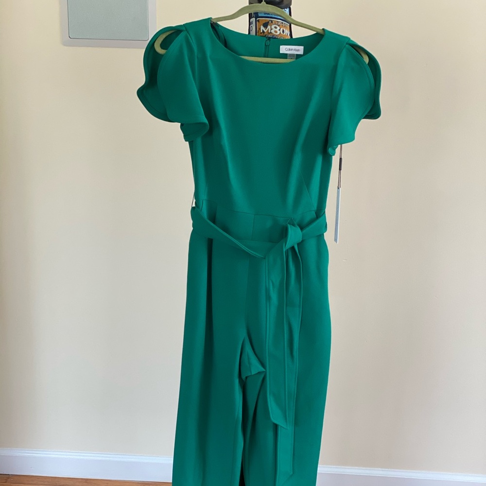 Calvin Klein Jumpsuit Beautiful Emerald color